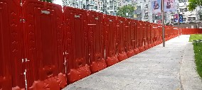 塑料圍擋：輕巧、耐久和易安裝的優(yōu)勢特點(diǎn)【旭東鋼構(gòu)】